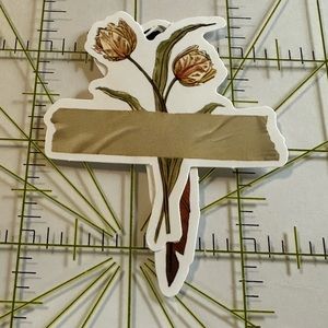 •Brand New• Flowers Aesthetic Waterproof Sticker